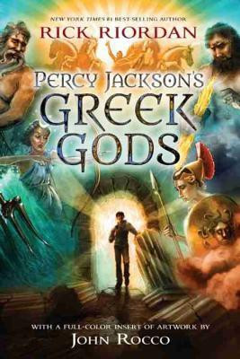 Percy Jackson's Greek Gods front cover by Rick Riordan, ISBN: 1484712374