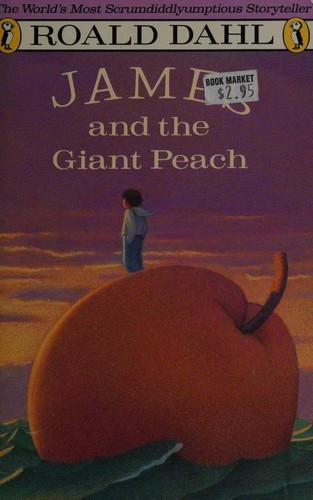 James and the Giant Peach front cover by Roald Dahl, ISBN: 0140328718