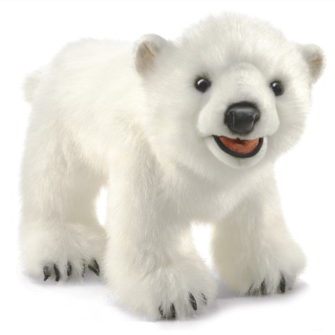 Polar Bear Cub Hand Puppet front cover