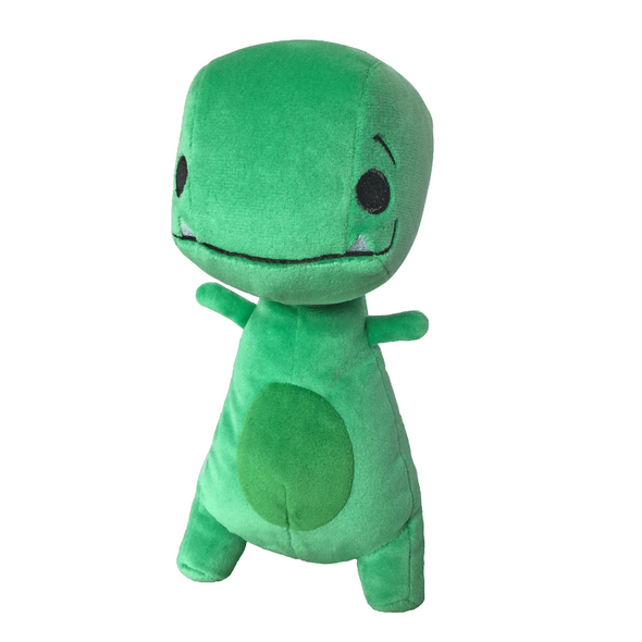 Tiny T. Rex Plush Toy Dinosaur front cover, ISBN: 157982479X