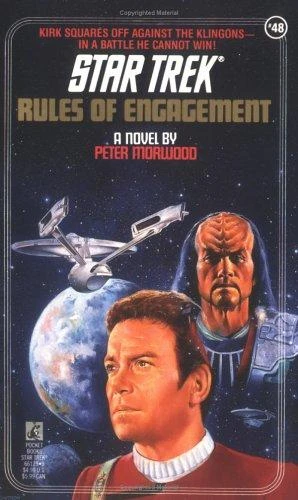 Rules of Engagement 48 Star Trek front cover by Peter Morwood, ISBN: 0671661299