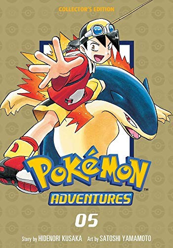 Pokémon Adventures Collector's Edition 5 front cover by Hidenori Kusaka, ISBN: 1974711250
