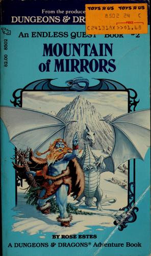 Mountain of Mirrors 2 Endless Quest front cover by Rose Estes, ISBN: 0935696873