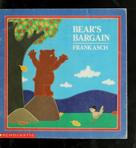 Bear's Bargain front cover by Frank Asch, ISBN: 0590453920