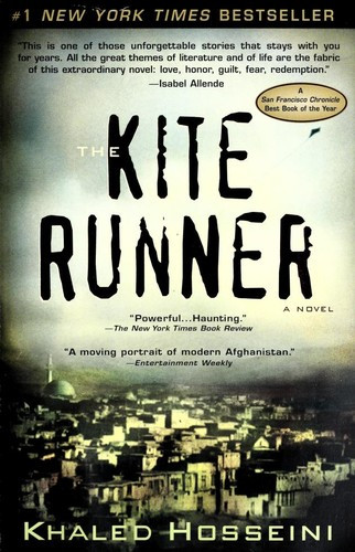 The Kite Runner front cover by Khaled Hosseini, ISBN: 1594480001