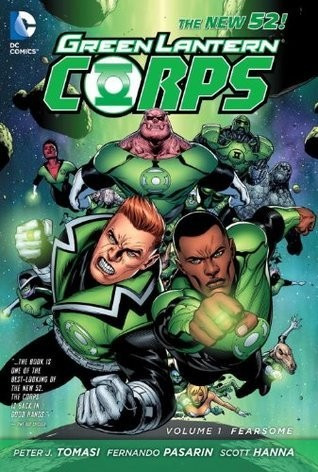 Green Lantern Corps Vol. 1: Fearsome (the New 52) front cover by Peter J Tomasi, ISBN: 1401237010