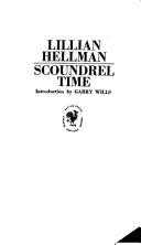 Scoundrel Time front cover by Lillian Hellman, ISBN: 0553102826
