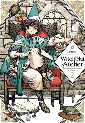 Witch Hat Atelier 2 front cover by Kamome Shirahama, ISBN: 1632368048