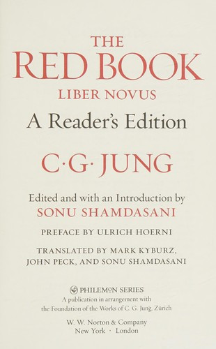 The Red Book: A Reader's Edition (Philemon) front cover by C. G. Jung, ISBN: 0393089088