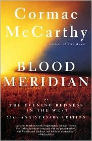 Blood Meridian front cover by Cormac McCarthy, ISBN: 0679728759