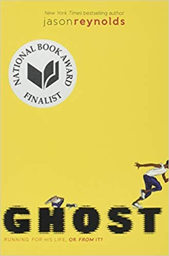 Ghost 1 Track front cover by Jason Reynolds, ISBN: 1481450158