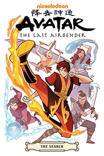 Avatar: The Last Airbender--The Search Omnibus front cover by Gene Luen Yang, ISBN: 1506721729