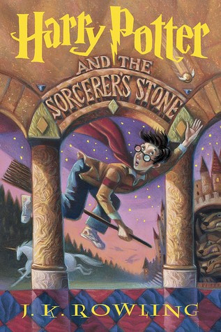 Sorcerer's Stone 1 Harry Potter front cover by J.K. Rowling, ISBN: 0590353403