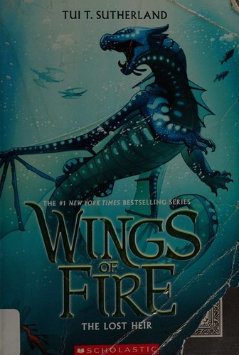 The Lost Heir 2 Wings of Fire front cover by Tui T. Sutherland, ISBN: 1338883208