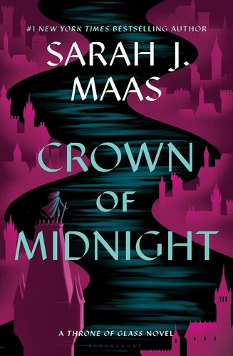 Crown of Midnight 2 Throne of Glass front cover by Sarah J. Maas, ISBN: 1639730974