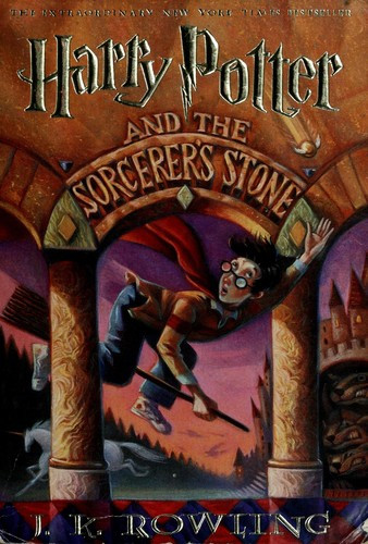 Sorcerer's Stone 1 Harry Potter front cover by J.K. Rowling, ISBN: 059035342X