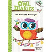 A Woodland Wedding 3 Owl Diaries front cover by Rebecca Elliott, ISBN: 0545825571