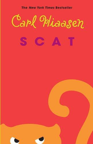 Scat front cover by Carl Hiaasen, ISBN: 0375834877