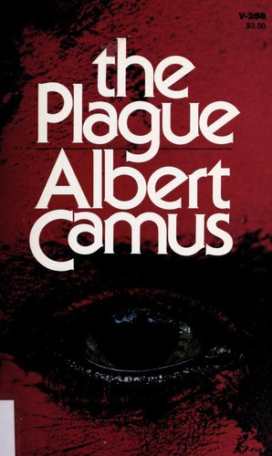 The Plague front cover by Albert Camus, ISBN: 0394712587