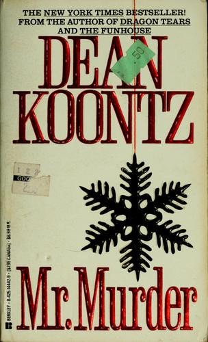 Mr. Murder front cover by Dean Koontz, ISBN: 0425144429