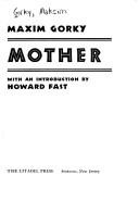 Mother front cover by Makim Gorky, ISBN: 0806502754