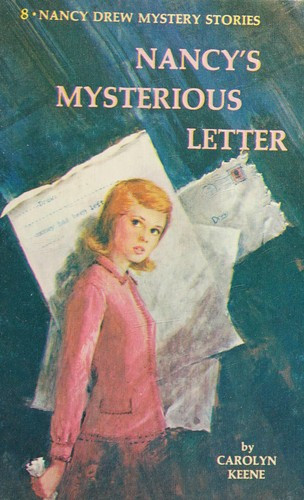 Nancy's Mysterious Letter 8 Nancy Drew front cover by Carolyn G. Keene, ISBN: 0448095084