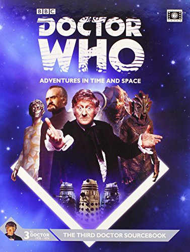 3rd Doctor Sourcebook (Doctor Who: Adventures in Time and Space) front cover, ISBN: 0857441671