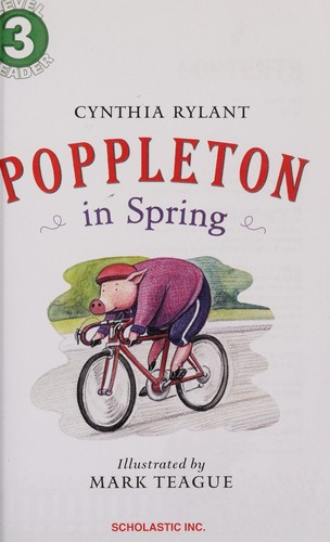 Poppleton In Spring front cover by Cynthia Rylant, ISBN: 0545078679