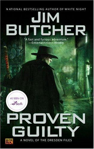 Proven Guilty 8 Dresden Files front cover by Jim Butcher, ISBN: 0451461037