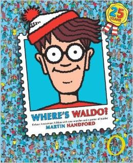 Where's Waldo?: Deluxe Edition (Anniversary) front cover by Martin Handford, ISBN: 0763645257