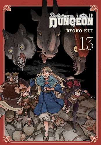13 Delicious in Dungeon front cover by Ryoko Kui, ISBN: 1975393856