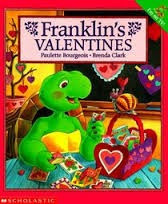 Franklin's Valentines front cover by Paulette Bourgeois, ISBN: 0590130013