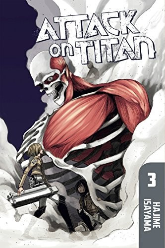 Attack on Titan 3 front cover by Hajime Isayama, ISBN: 1612620264