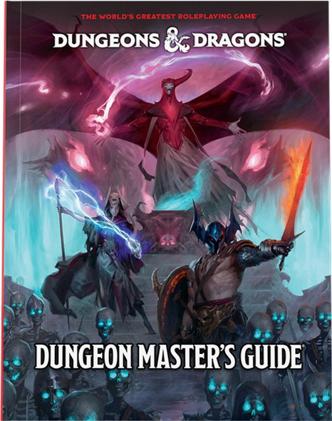 Dungeons & Dragons 2024 Dungeon Master's Guide (D&D Core Rulebook) front cover, ISBN: 0786969520