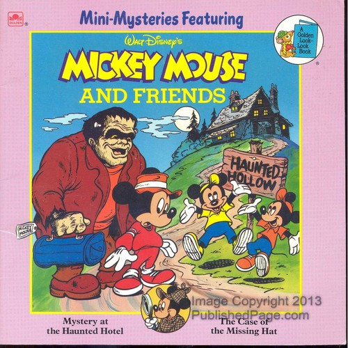 Mini-Mysteries Featuring Walt Disney's Mickey Mouse and Friends front cover by Walt Disney Productions,Grace Maccarone, ISBN: 0307117197