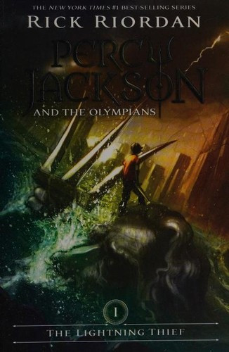 The Lightning Thief 1 Percy Jackson and the Olympians front cover by Rick Riordan, ISBN: 0786838655