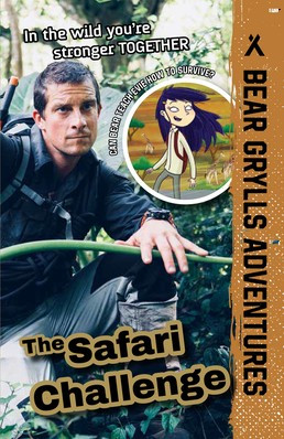 The Safari Challenge 8 Bear Grylls Adventures front cover by Bear Grylls, ISBN: 1610679318