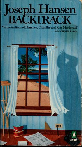 Backtrack front cover by Joseph Hansen, ISBN: 0140067825