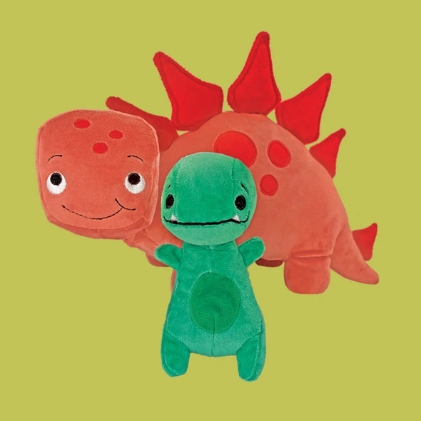 Tiny T. Rex and Pointy Plush Pair, 12.5-inches front cover by Jonathan Stutzman and Jay Fleck, ISBN: 1579825478