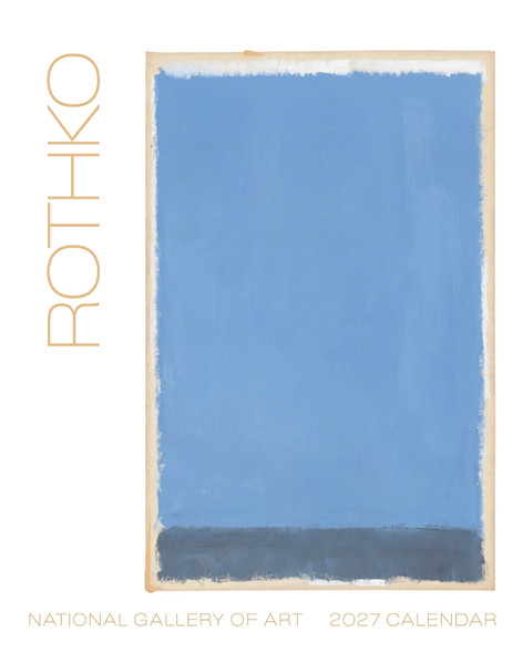 Rothko 2027 Mini Wall Calendar front cover by Mark Rothko, ISBN: 1087515033