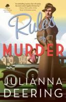 Rules of Murder (A Drew Farthering Mystery) front cover by Julianna Deering, ISBN: 0764210955