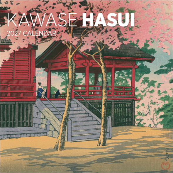 Kawase Hasui 2027 Wall Calendar front cover by Kawase Hasui, ISBN: 1087514118
