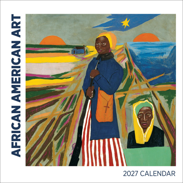 African American Art 2027 Wall Calendar front cover, ISBN: 1087514142