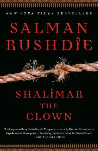 Shalimar the Clown: a Novel front cover by Salman Rushdie, ISBN: 0679783482
