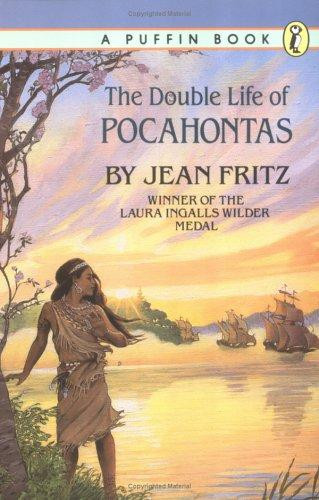 The Double Life of Pocahontas front cover by Jean Fritz, ISBN: 0698119355