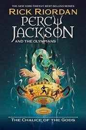 Percy Jackson and the Olympians: The Chalice of the Gods front cover by Rick Riordan, ISBN: 1368098266