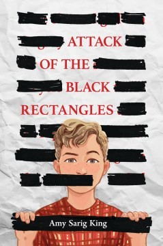 Attack of the Black Rectangles front cover by A. S. King, ISBN: 1338680528