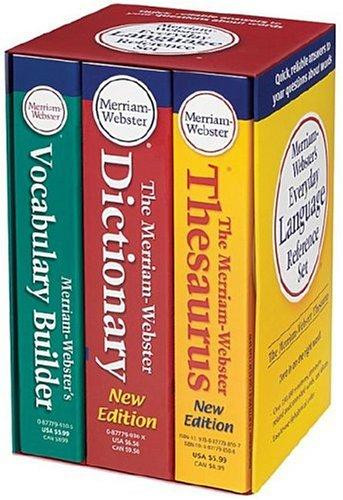 Merriam-Webster's Everyday Language Reference Set front cover by Merriam-Webster, ISBN: 0877798966