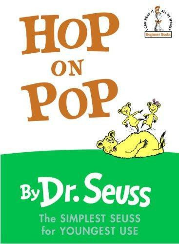 Hop On Pop front cover by Dr. Seuss, ISBN: 039480029X
