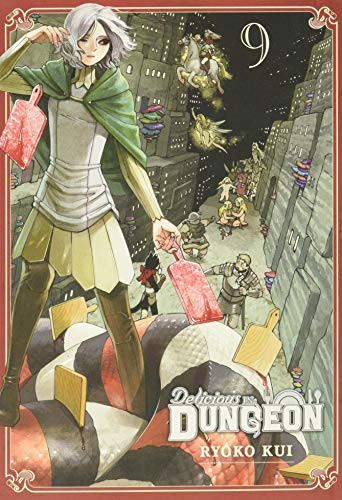 9 Delicious in Dungeon front cover by Ryoko Kui, ISBN: 1975320166